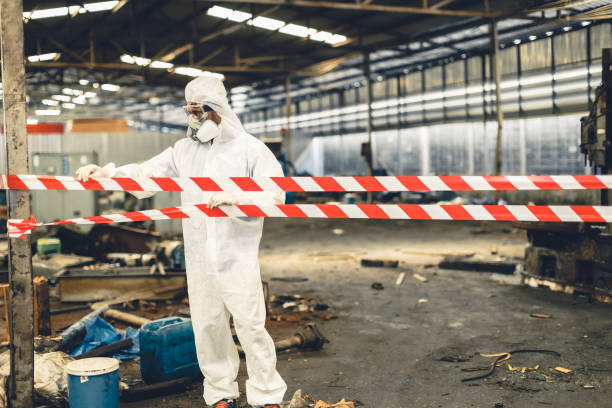 Professional Unattended Death Cleanup technician working in Plymouth, PA